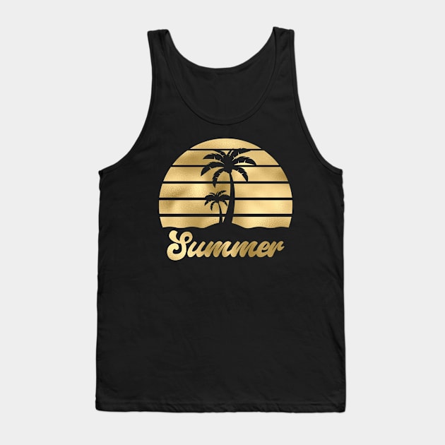 Summer Time Tank Top by RosegoldDreams